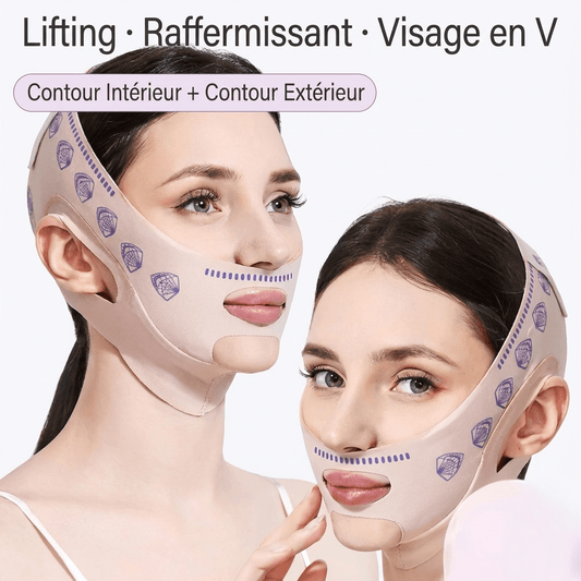 Bandeau Sculptant Visage — Retrouve Ta Jawline Chaque Nuit - MyMiivo