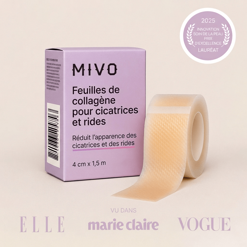 Feuilles de Collagène au Silicone L'Alternative Naturelle au Botox - MyMiivo