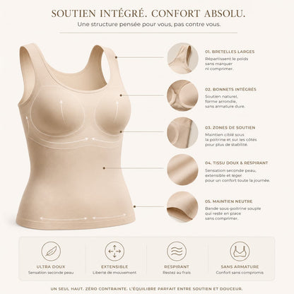Le Débardeur qui Remplace Votre Soutien - Gorge - MyMiivo