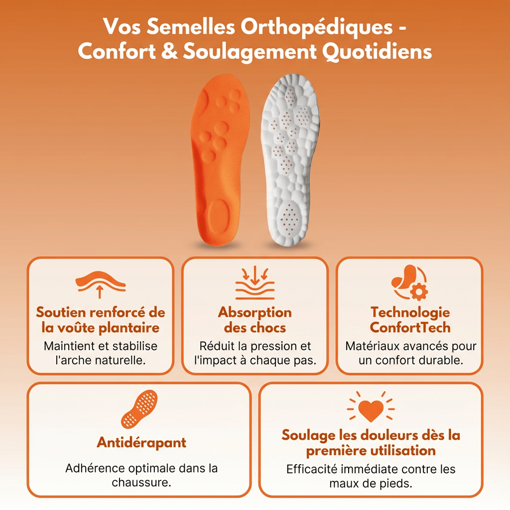 Semelles Mivo ConfortTech 4D - MyMiivo